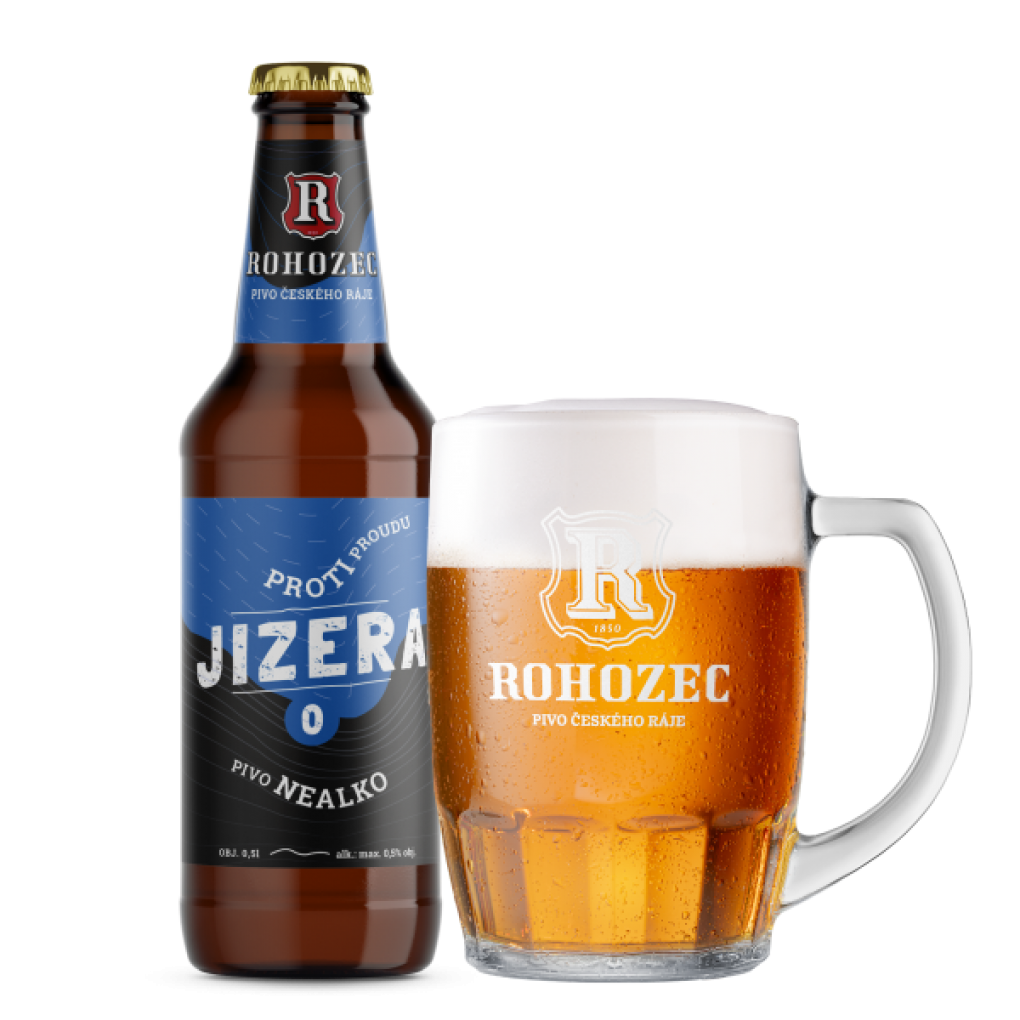 Jizera — nealkoholické pivo Rohozec
